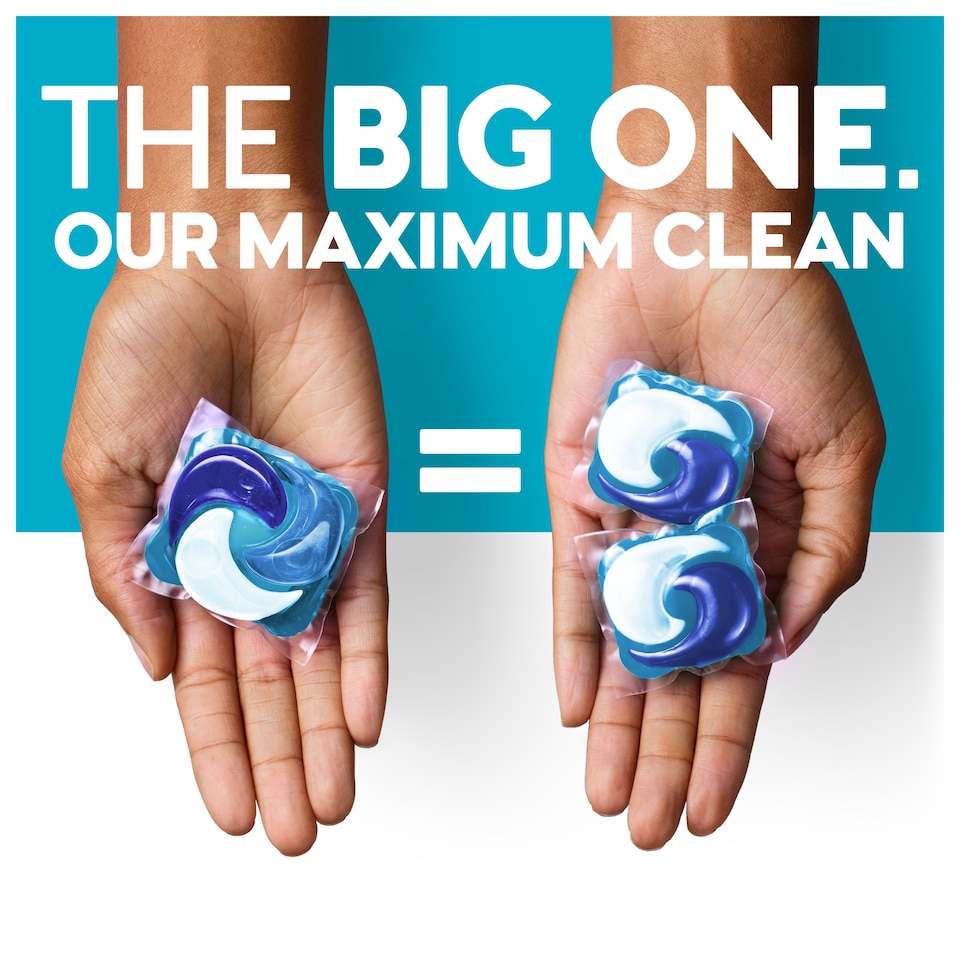 image 1 of Fairy Non Bio Big One Washing Liquid Pods 21 washes 833.7g