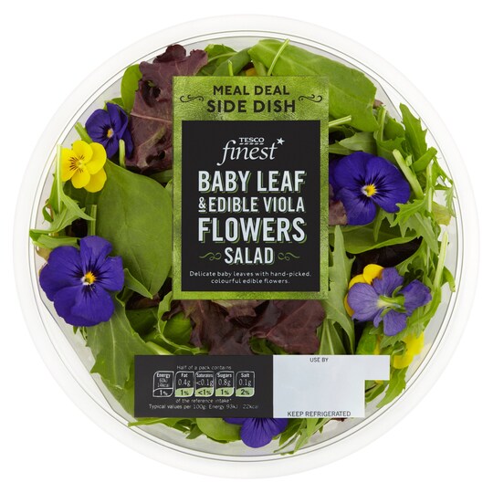 Tesco Finest Flower Salad Bowl 130g Tesco Groceries