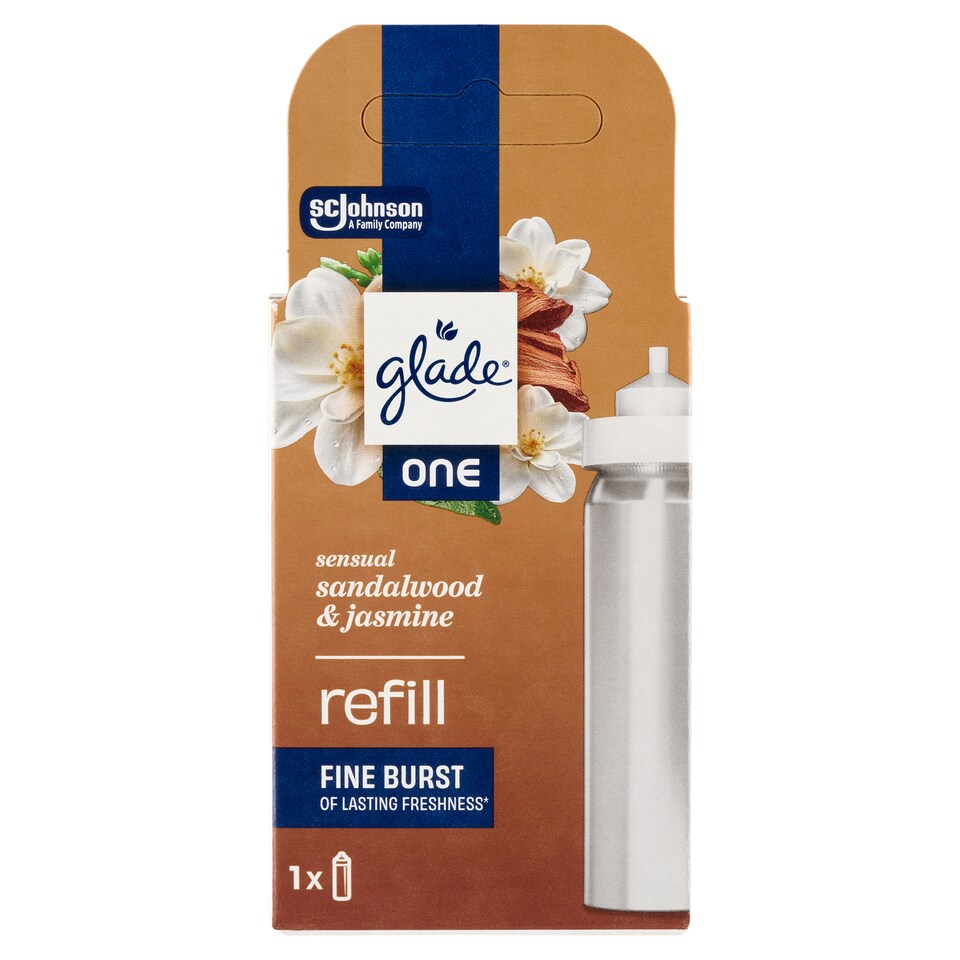 image 1 of Glade One Sensual Sandalwood & Jasmine Refill 10ml