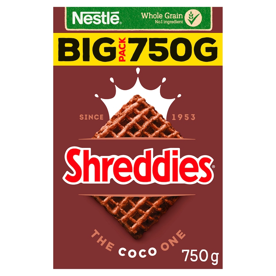 Nestle Coco Shreddies Cereal 750G