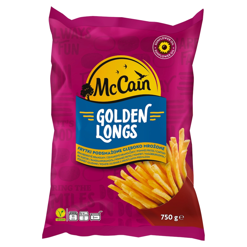 McCain Golden Longs bramborové hranolky 750g