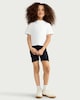 image 3 of F&F Girls 2-Pack Cotton Rich Cycling Shorts in Multi Grey