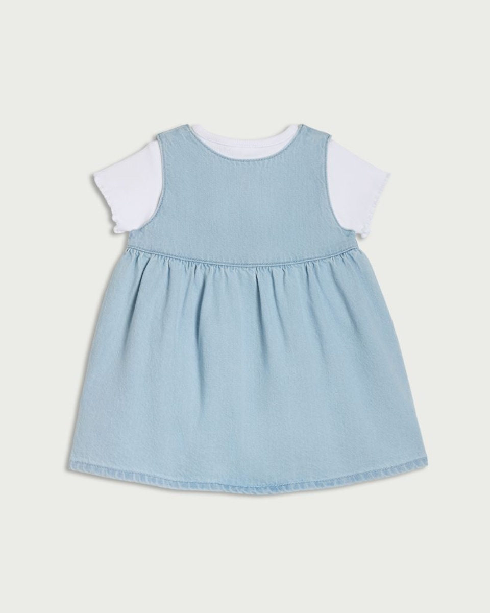 image 1 of F&F Baby 2-Piece Cotton Rich Set in Blue