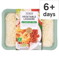 Tesco Vegetable Lasagne 400G