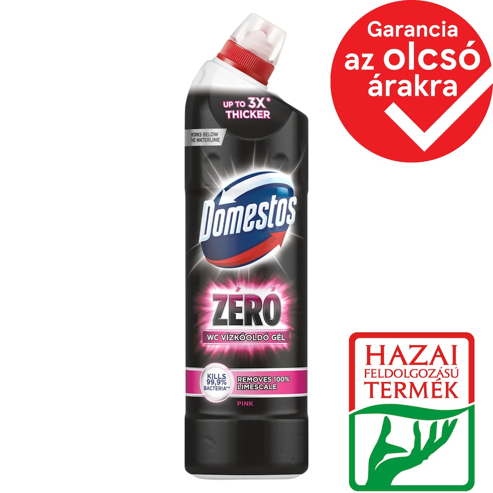 Domestos Zéró Pink Toilet Cleaner Gel 750 ml