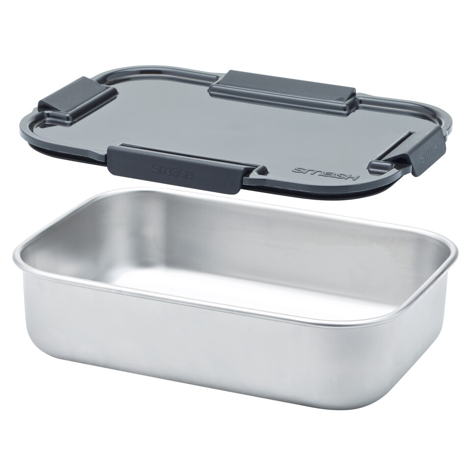 image 1 of Smash Steel Container 1.2L  Black