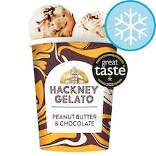 Hackney Gelato Peanut Butter & Chocolate 460Ml