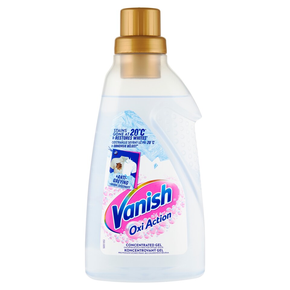 image 1 of Vanish Oxi Action Gel Stain Remover 750ml