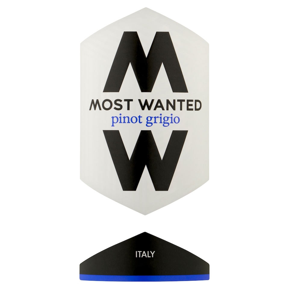image 1 of Most Wanted Pinot Grigio Wine 75Cl