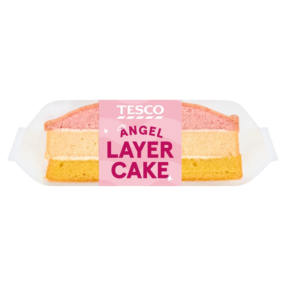 Tesco Angel Layer Cake - Vanilla