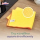 image 3 of Spontex Microfibre Cloth 4 Pack