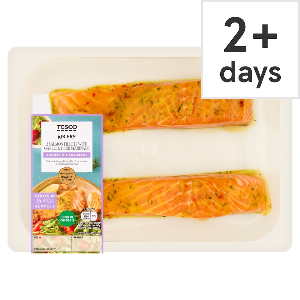 T.Slmn Fillets With Gar&Herb Marinade 220G