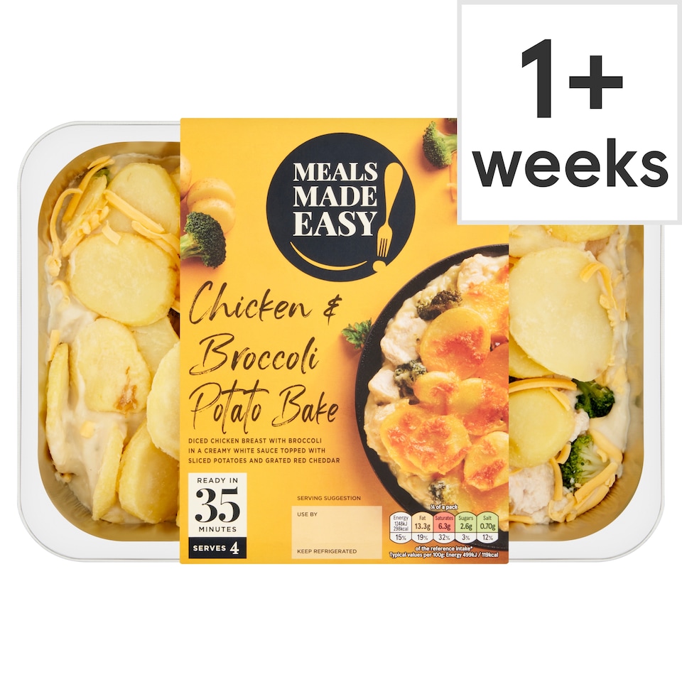 Meals Made Easy Chicken And Broccoli Potato Bake 1Kg