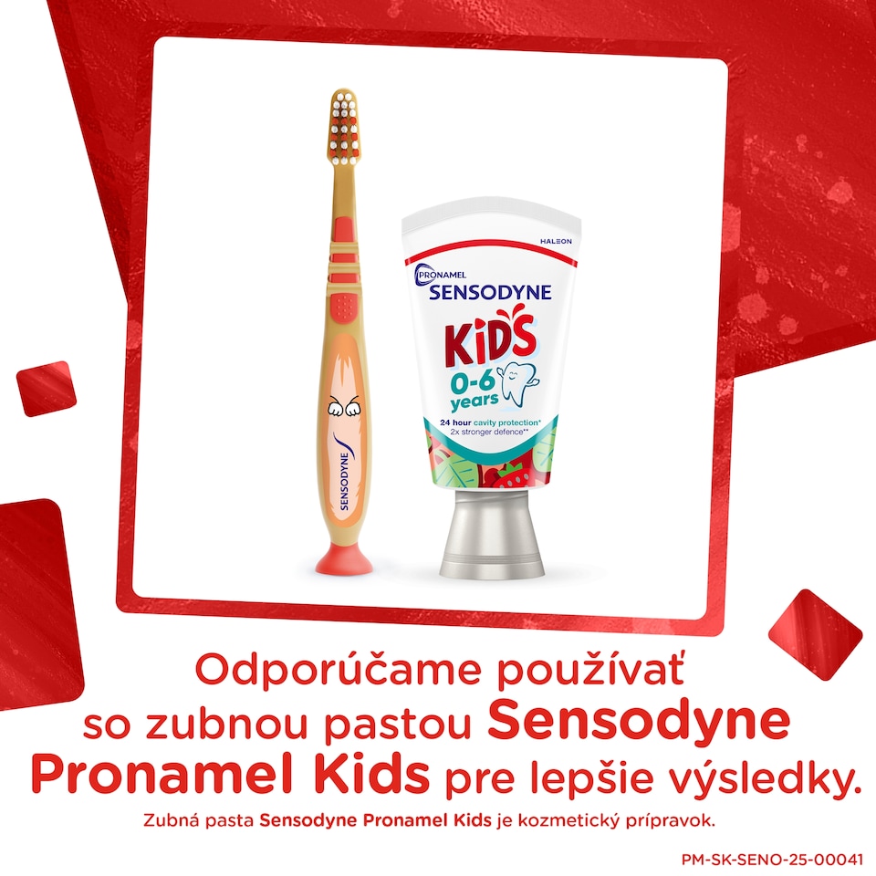 image 1 of Sensodyne Pronamel Kids Toothbrush for Children Aged 3-6 Years