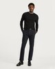 image 1 of F&F Pure Cotton Fine Knit Jumper in Black
