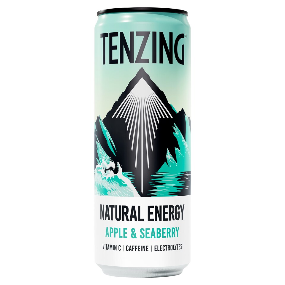 TENZING Sparkling Drink Apple & Seaberry 330ml