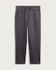image 4 of F&F Cotton Rich Seam Detail Drawstring Joggers in Grey