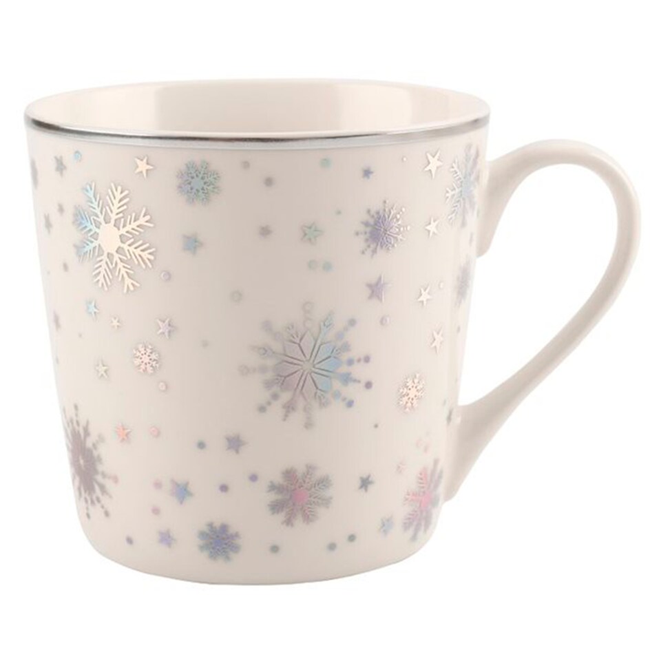 Tesco Snowflake Mug