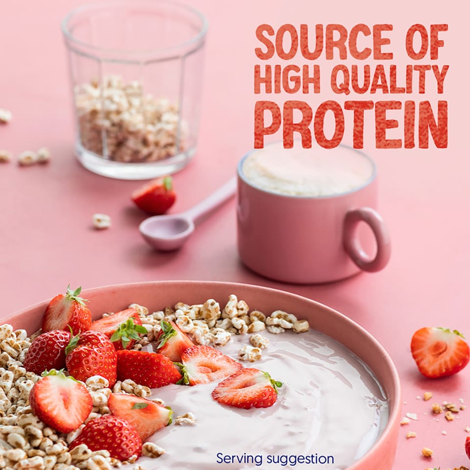 image 1 of Alpro Greek Style Strawberry Raspberry Yoghurt Alternative 150g