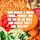 image 4 of Pollen & Grace Superfood Red Pepper Houmous & Rice Salad Bowl 275g 