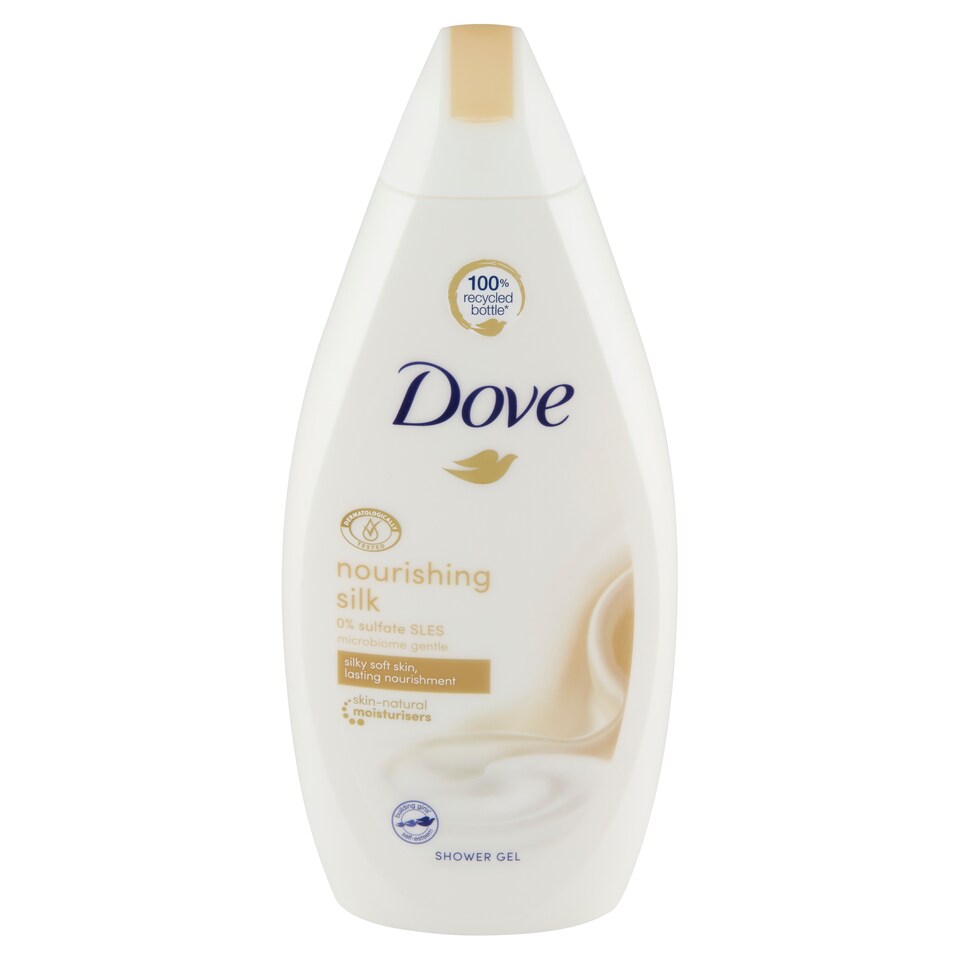 obrázok 1 z Dove Nourishing Silk sprchovací gél 500 ml