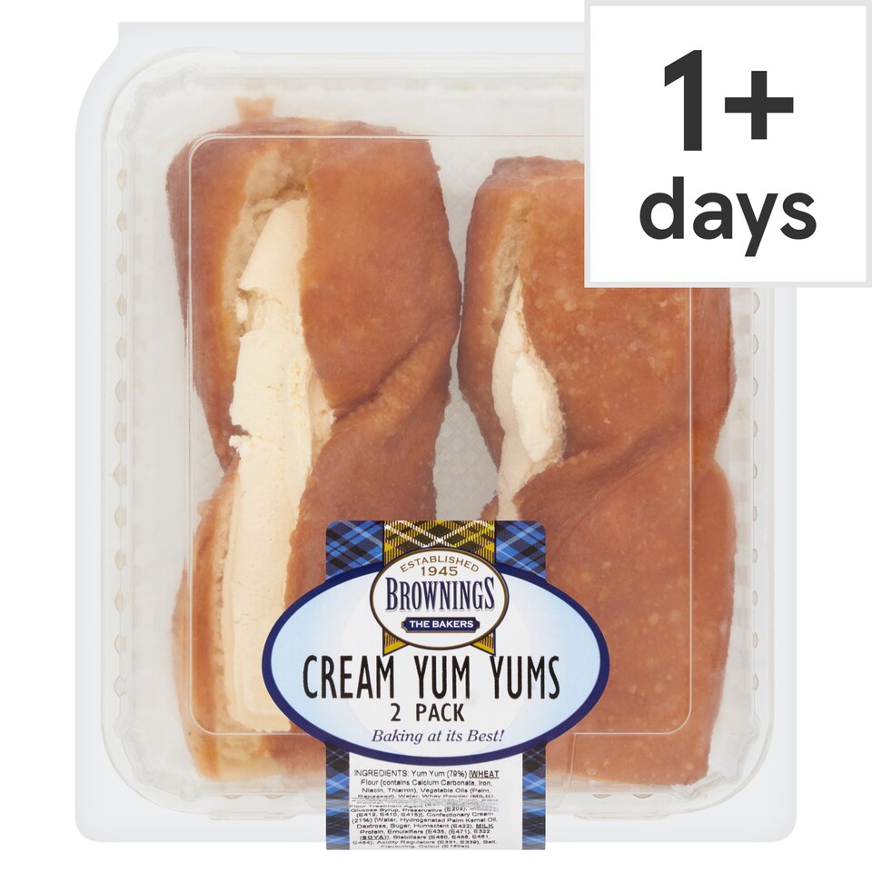Brownings The Bakers Cream Yum Yums 2 Pack