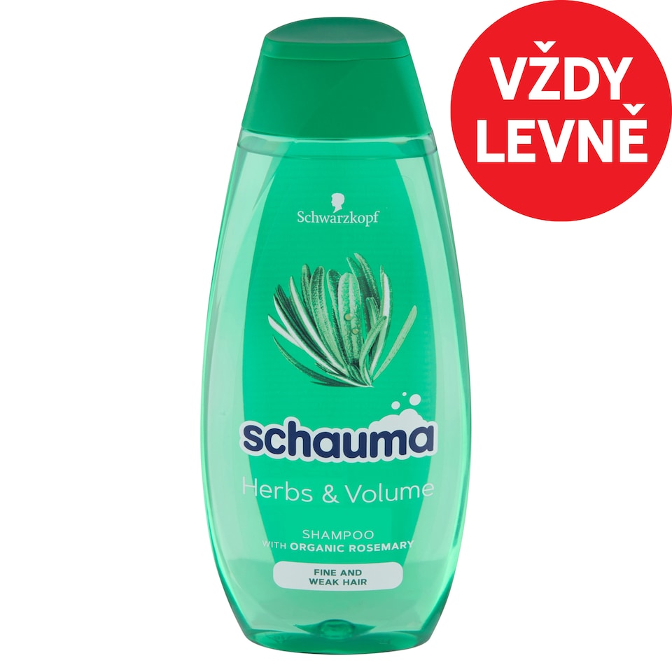 Schauma šampon Herbs & Volume 400ml