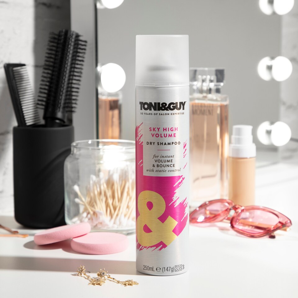 image 1 of Toni & Guy Glamour High Volume Dry Shampoo 250Ml