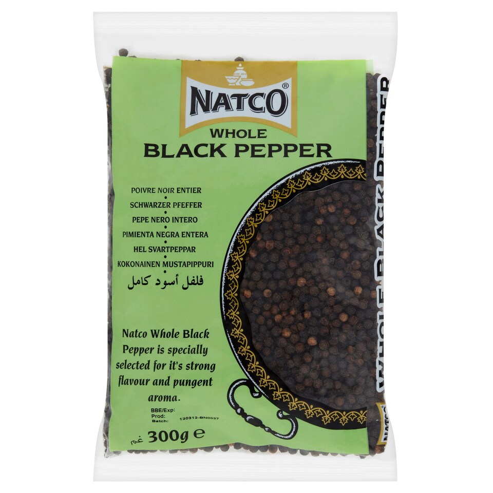 NATCO BLACK PEPPER WHOLE 300G Tesco Groceries