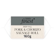 Tesco Finest British Pork & Chorizo Sausage Roll 160g