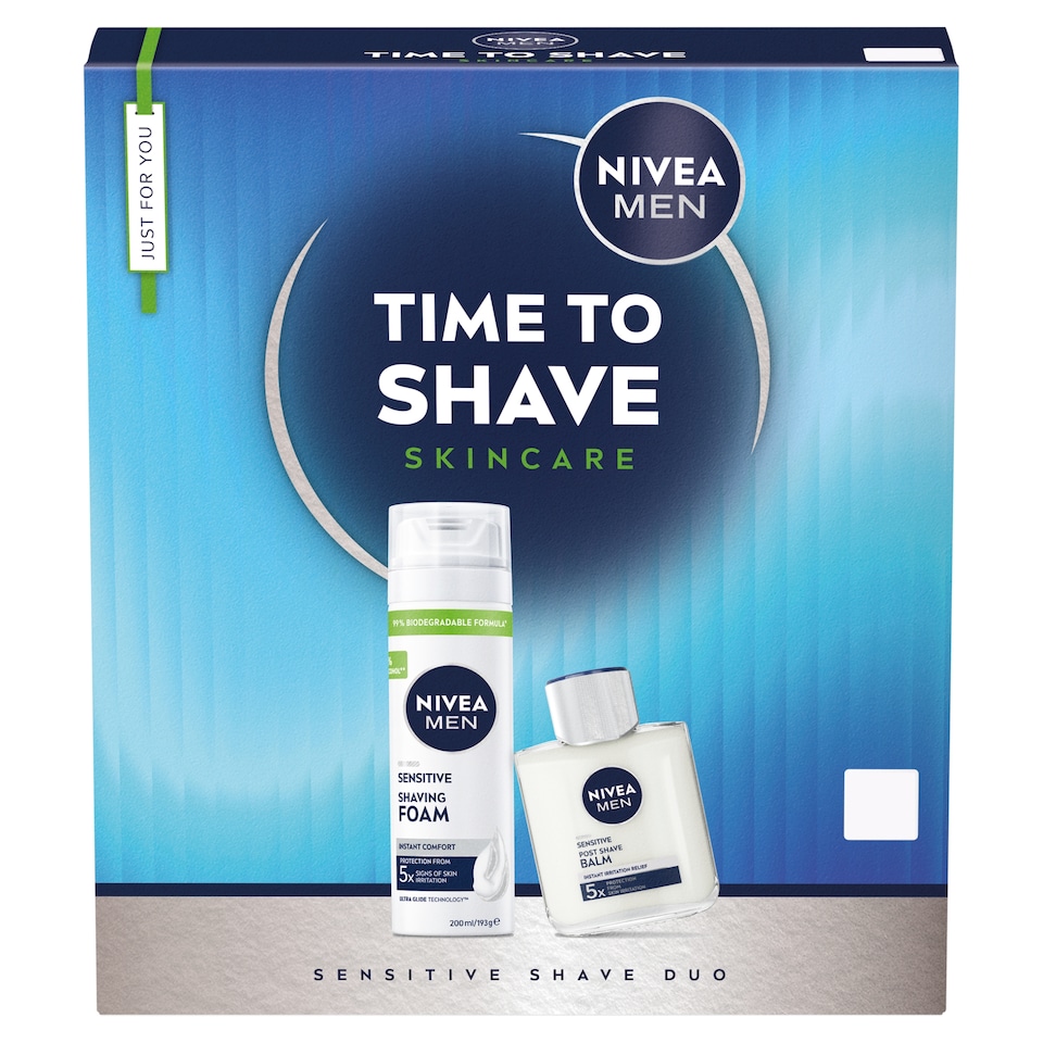 NIVEA MEN TIME TO SHAVE GIFT PACK