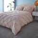 image 4 of Silentnight Nude Pinch Pleat Duvet Set King Size 