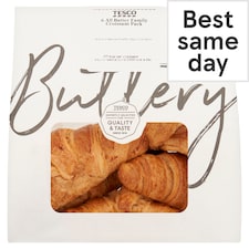 Tesco All Butter Croissants Family Pack 6 pack