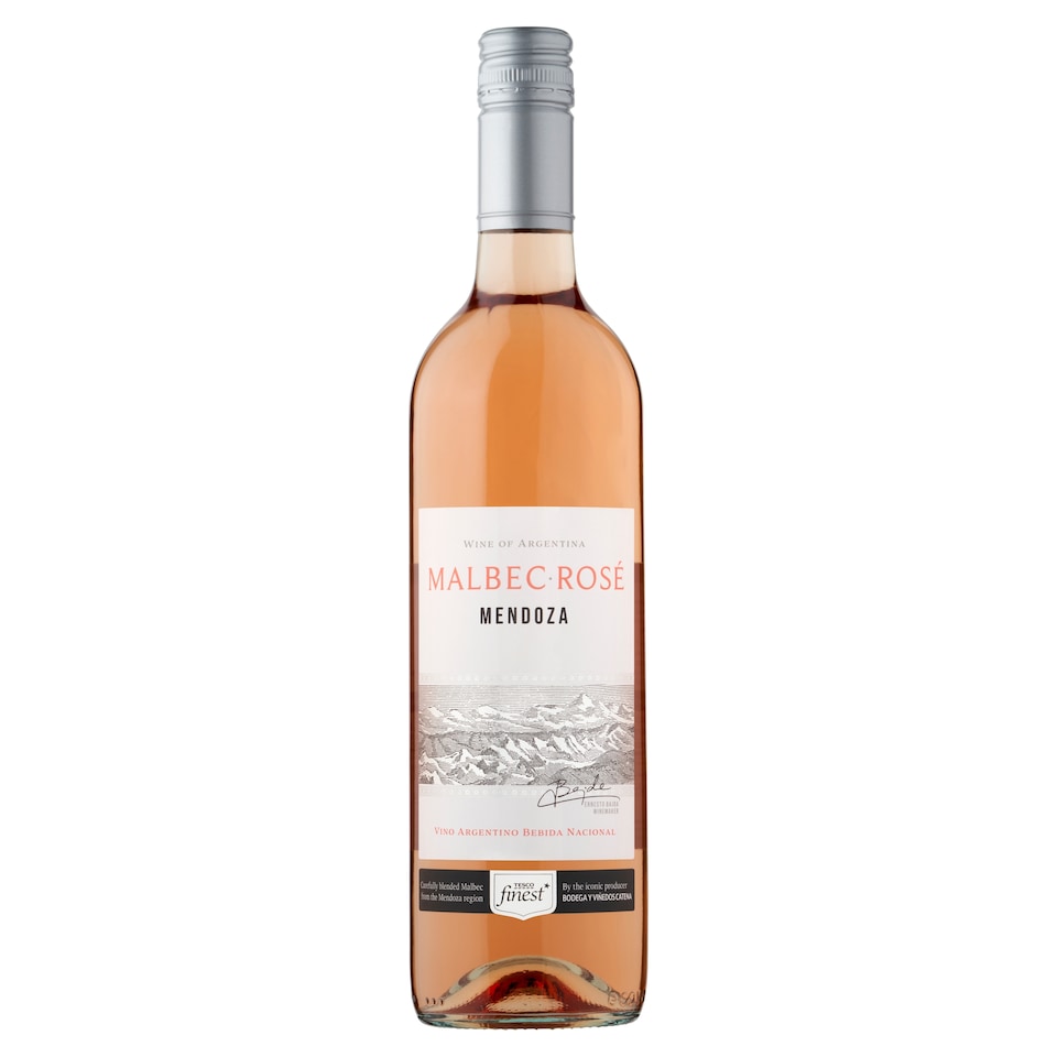 image 1 of Tesco Finest Argentinian Malbec Rose 75Cl