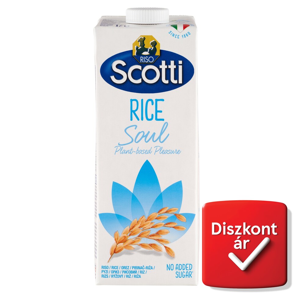 Riso Scotti rizs ital kalciummal és vitaminokkal 1 l  1. kép
