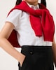 image 2 of F&F School Girls 2-Pack Regular Fit Longer Length Trousers in Black
