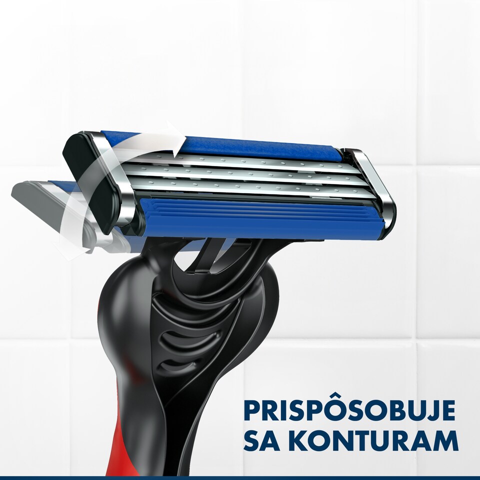 image 1 of Gillette Blue3 Plus Comfort, Jednorazové Holiace Strojčeky Pre Mužov, Balenie Holiacich Strojčekov