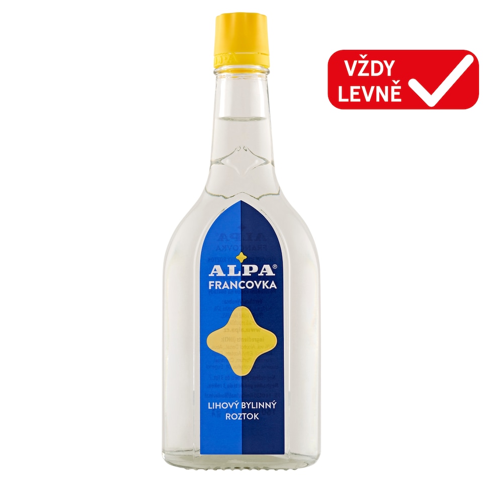 Obrázek 1 pro produkt Alpa Francovka Lihový bylinný roztok 160ml