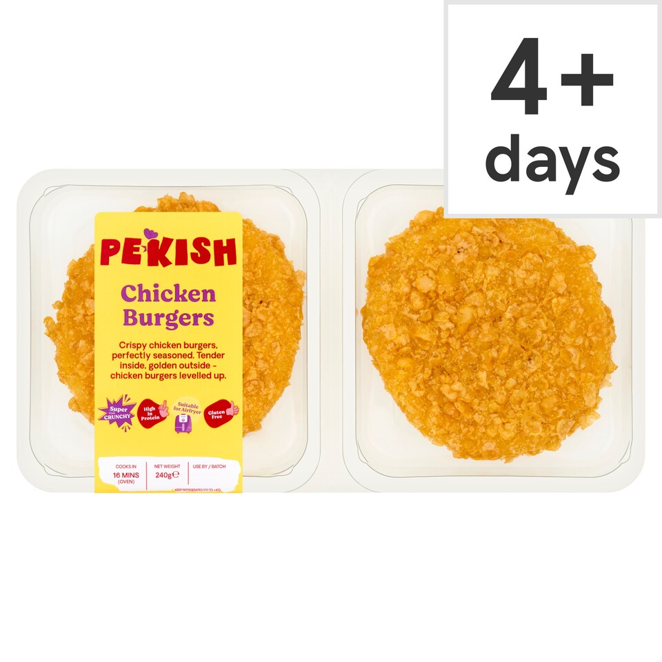 PEKISH Crispy Chicken Burger 240g