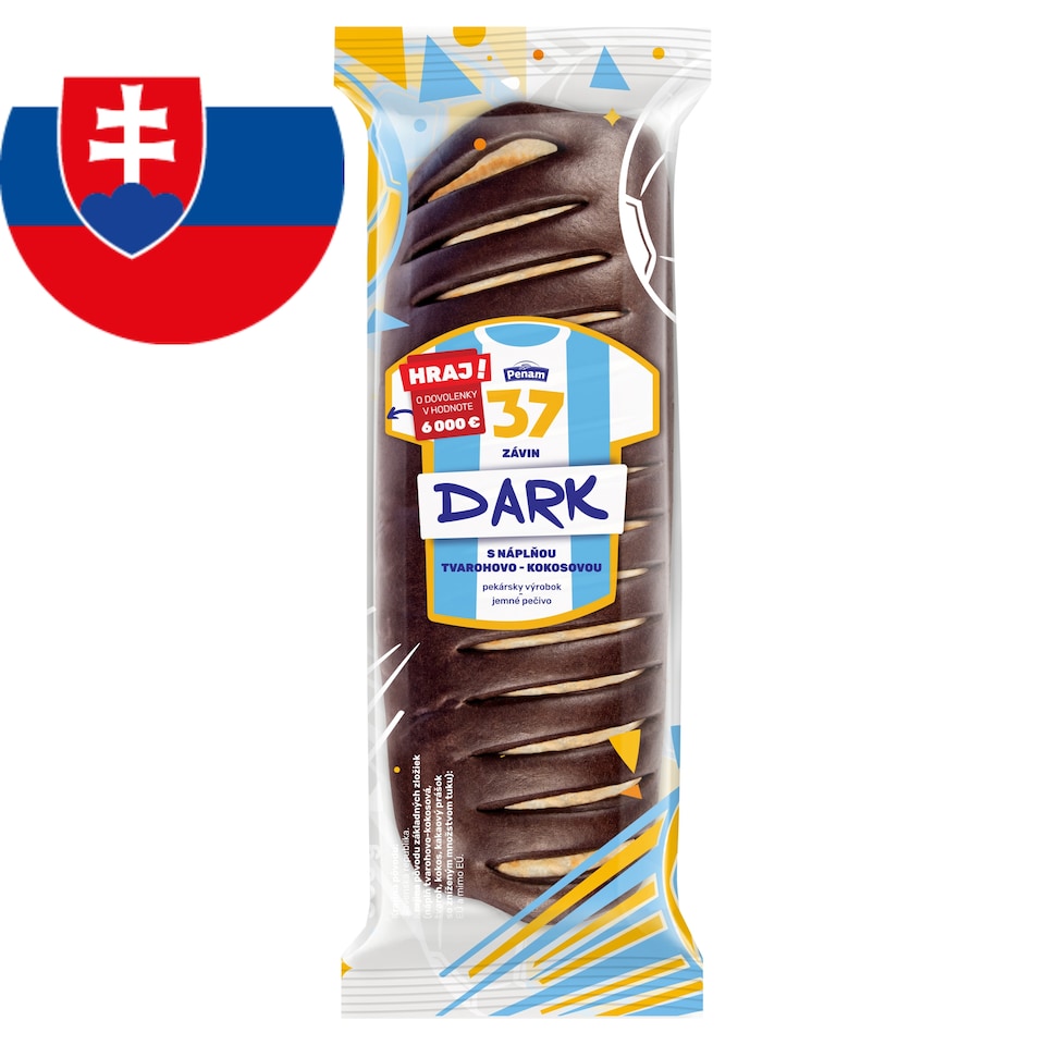 Penam Dark Strudel with Curd-Coconut Filling 300 g