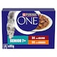 image 1 of PURINA ONE Senior 7+ Mini Fillets Chicken and Beef Wet Cat Food 8x85g