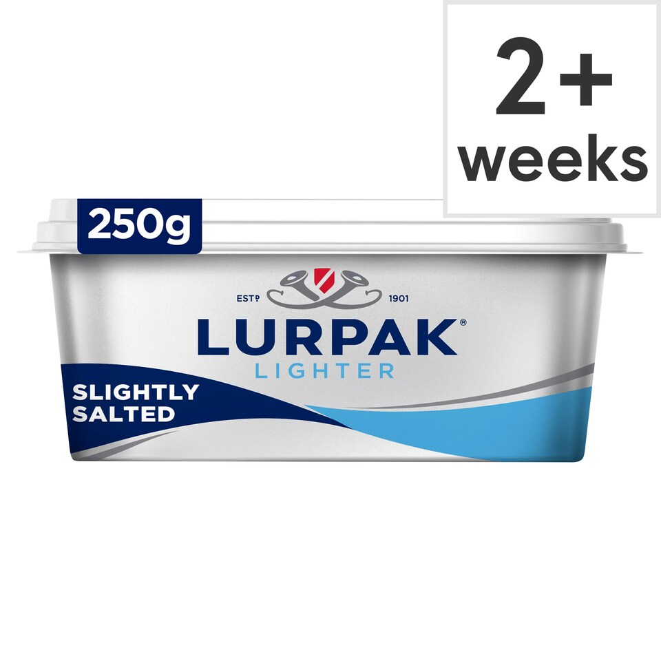 Lurpak Lighter Slightly Salted Spreadable 250G