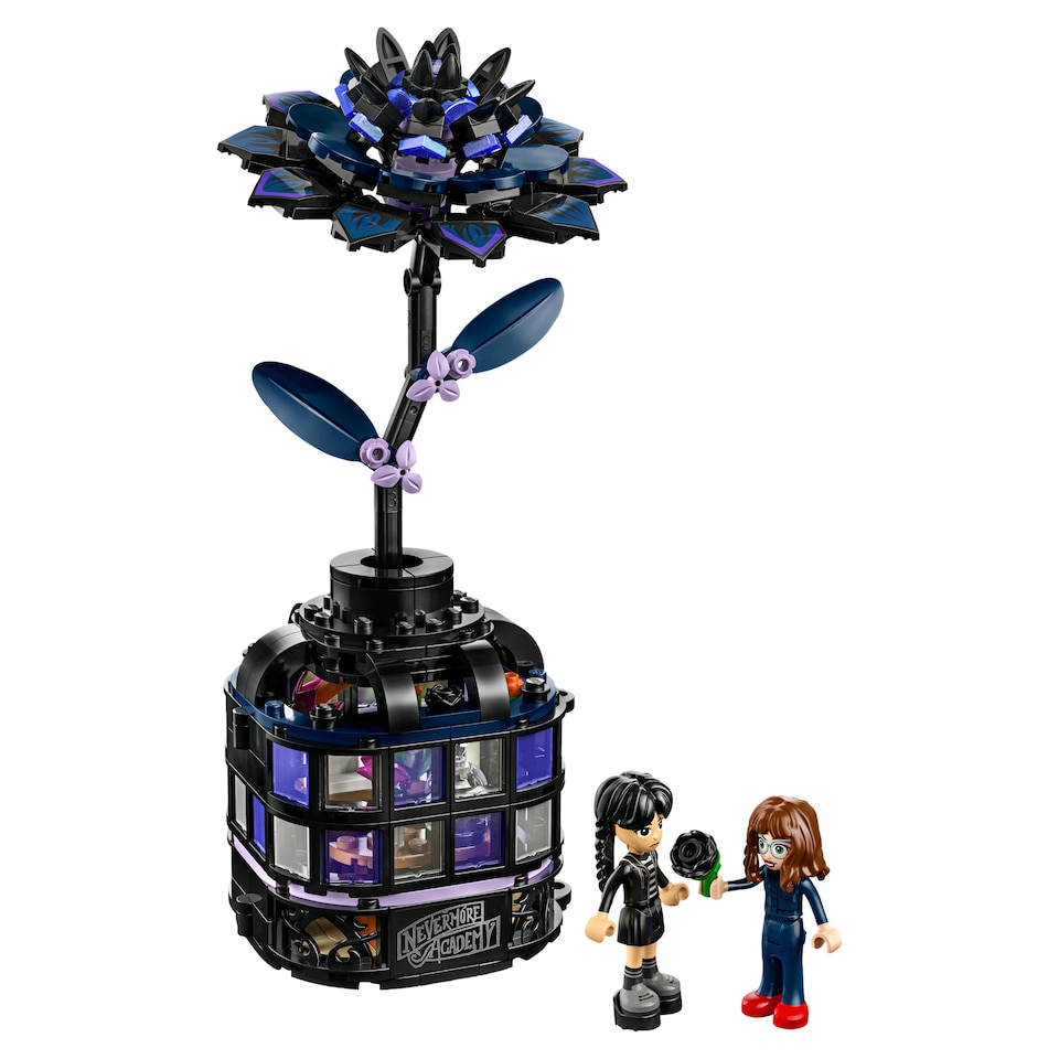 image 1 of LEGO Wednesday 76784 Black Dahlia Flower