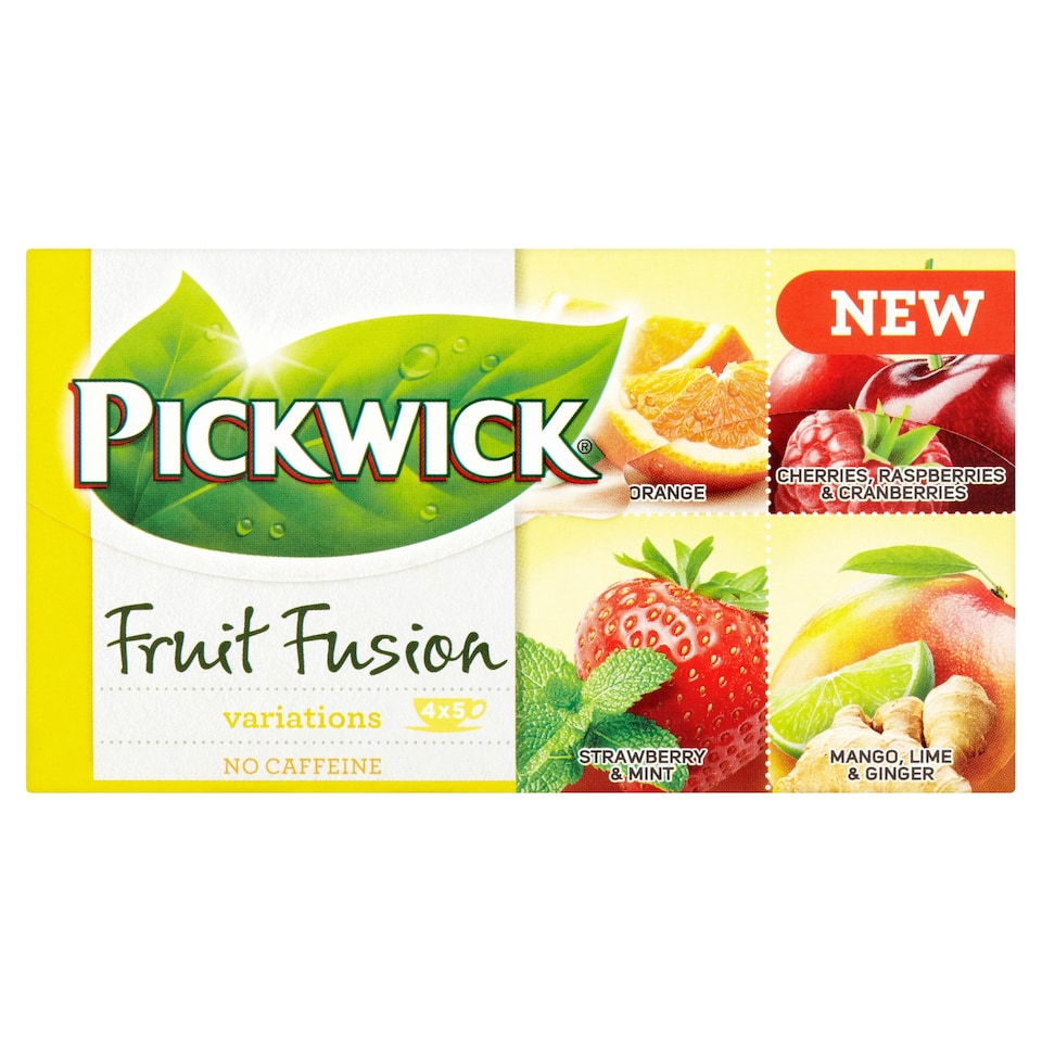 PICKWICK čaj Variace s pomerančem 20 ks 37,5g