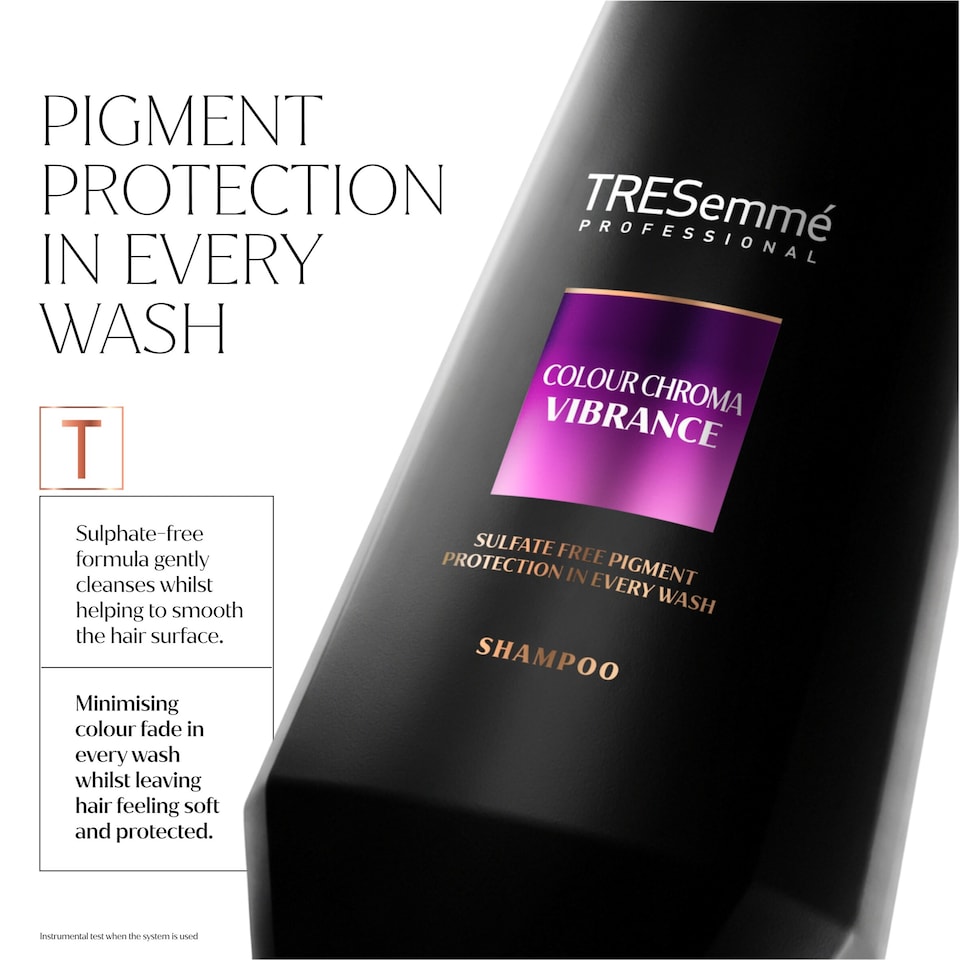 image 1 of Tresemmé Professional Colour Chroma Vibrance Shampoo 400ml