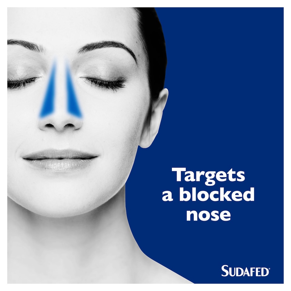 image 1 of Sudafed Blocked Nose & Sinus 16 Capsules