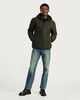 image 2 of F&F Hooded Shower Resistant Puffer Jacket in Khaki