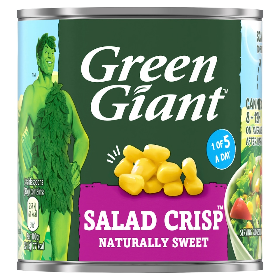 Green Giant Salad Crisp Sweet Corn 160G
