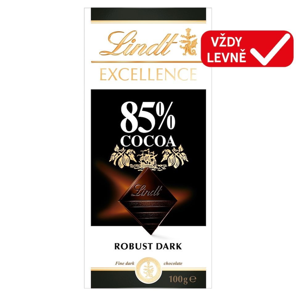 Lindt Excellence Robust Dark Chocolate 85% 100g