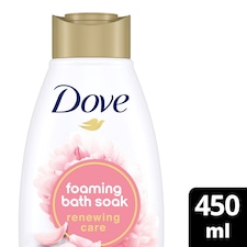Dove Renewing Care Peony & Rose Bath Soak Bubble Bath 450ml
